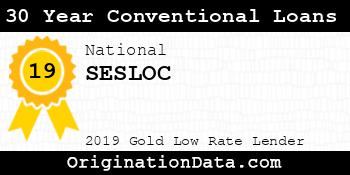 SESLOC 30 Year Conventional Loans gold