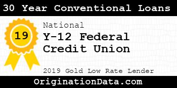 Y-12 Federal Credit Union 30 Year Conventional Loans gold