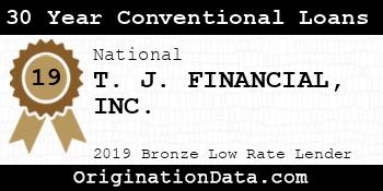 T. J. FINANCIAL 30 Year Conventional Loans bronze