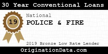 POLICE & FIRE 30 Year Conventional Loans bronze