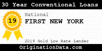 FIRST NEW YORK 30 Year Conventional Loans gold