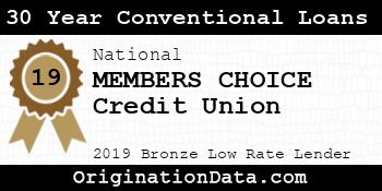 MEMBERS CHOICE Credit Union 30 Year Conventional Loans bronze
