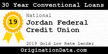 Jordan Federal Credit Union 30 Year Conventional Loans gold