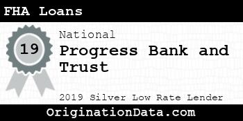Progress Bank and Trust FHA Loans silver
