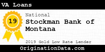 Stockman Bank of Montana VA Loans gold