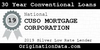 CUSO MORTGAGE CORPORATION 30 Year Conventional Loans silver