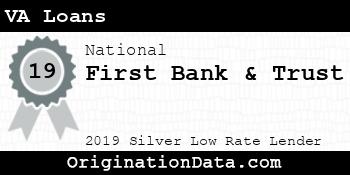 First Bank & Trust VA Loans silver