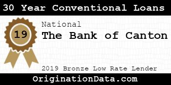 The Bank of Canton 30 Year Conventional Loans bronze