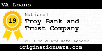 Troy Bank and Trust Company VA Loans gold