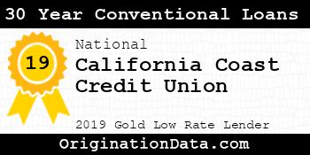 California Coast Credit Union 30 Year Conventional Loans gold