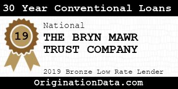 THE BRYN MAWR TRUST COMPANY 30 Year Conventional Loans bronze