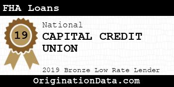 CAPITAL CREDIT UNION FHA Loans bronze