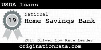 Home Savings Bank USDA Loans silver