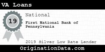 First National Bank of Pennsylvania VA Loans silver