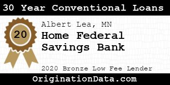 Home Federal Savings Bank 30 Year Conventional Loans bronze