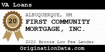 FIRST COMMUNITY MORTGAGE  VA Loans bronze