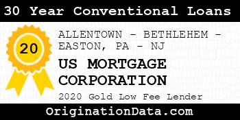 US MORTGAGE CORPORATION 30 Year Conventional Loans gold