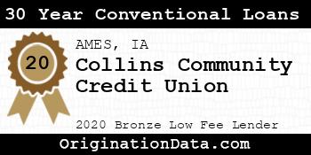 Collins Community Credit Union 30 Year Conventional Loans bronze