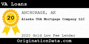 Alaska USA Mortgage Company VA Loans gold