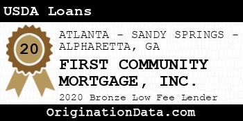 FIRST COMMUNITY MORTGAGE  USDA Loans bronze