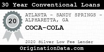 COCA-COLA 30 Year Conventional Loans silver