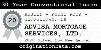 ADVISA MORTGAGE SERVICES LTD. 30 Year Conventional Loans silver