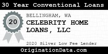 CELEBRITY HOME LOANS 30 Year Conventional Loans silver