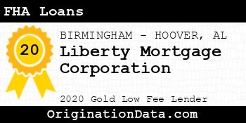 Liberty Mortgage Corporation FHA Loans gold