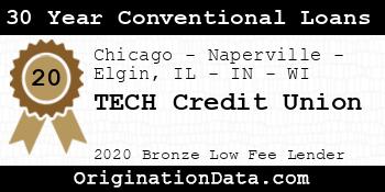 TECH Credit Union 30 Year Conventional Loans bronze