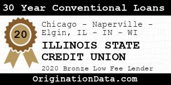 ILLINOIS STATE CREDIT UNION 30 Year Conventional Loans bronze