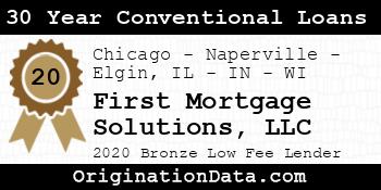 First Mortgage Solutions 30 Year Conventional Loans bronze
