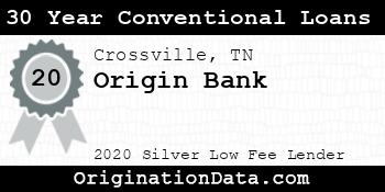 Origin Bank 30 Year Conventional Loans silver