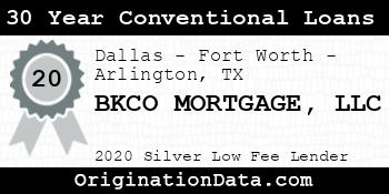 BKCO MORTGAGE 30 Year Conventional Loans silver