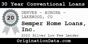 Semper Home Loans 30 Year Conventional Loans silver