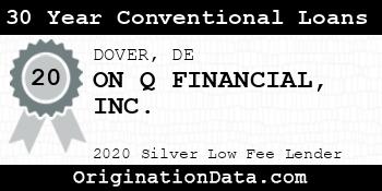 ON Q FINANCIAL  30 Year Conventional Loans silver