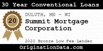 Summit Mortgage Corporation 30 Year Conventional Loans bronze