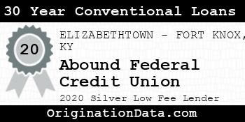 Abound Federal Credit Union 30 Year Conventional Loans silver