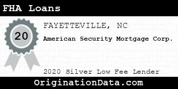 American Security Mortgage Corp. FHA Loans silver