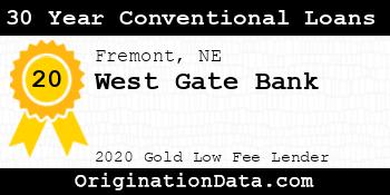 West Gate Bank 30 Year Conventional Loans gold