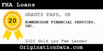 HOMEBRIDGE FINANCIAL SERVICES FHA Loans gold