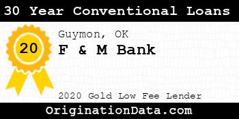 F & M Bank 30 Year Conventional Loans gold