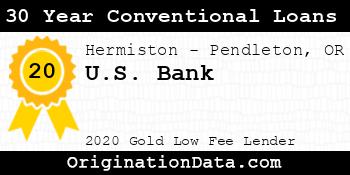 U.S. Bank 30 Year Conventional Loans gold