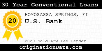 U.S. Bank 30 Year Conventional Loans gold