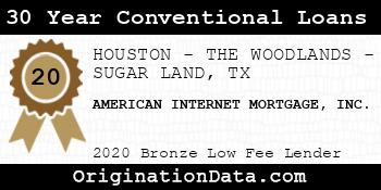 AMERICAN INTERNET MORTGAGE 30 Year Conventional Loans bronze