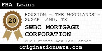 SWBC MORTGAGE CORPORATION FHA Loans bronze