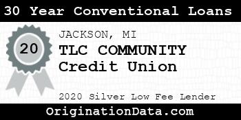 TLC COMMUNITY Credit Union 30 Year Conventional Loans silver