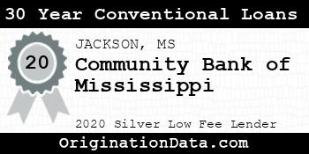 Community Bank of Mississippi 30 Year Conventional Loans silver
