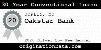 Oakstar Bank 30 Year Conventional Loans silver