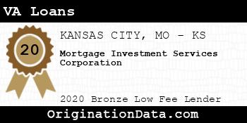 Mortgage Investment Services Corporation VA Loans bronze