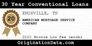 AMERICAN MORTGAGE SERVICE COMPANY 30 Year Conventional Loans bronze
